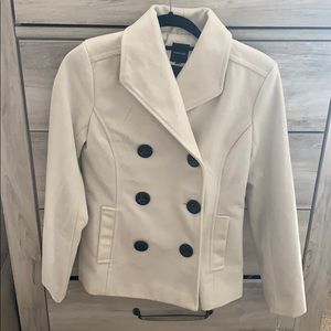 White winter coat